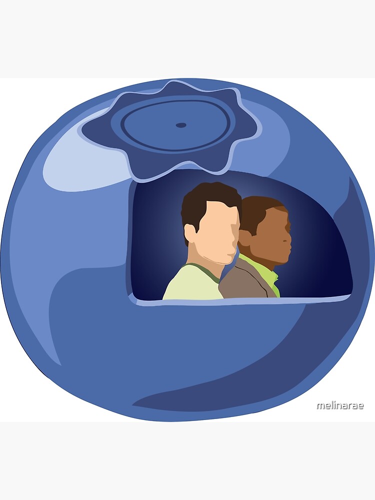 "Psych TV In The Blueberry" Poster for Sale by melinarae Redbubble