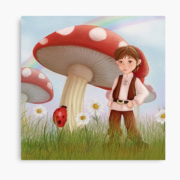 Ilustración fantasía infantil Lienzo