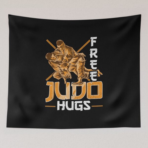 Item preview, Cute & Funny Free Judo Hugs MMA Mixed Martial Arts designed and sold by perfectpresents.