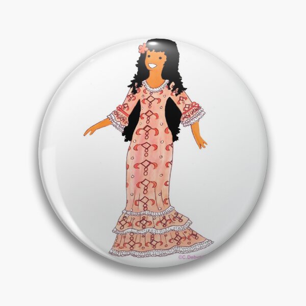 Item preview, French Polynesia Costume designed and sold by Catherine Debusne.