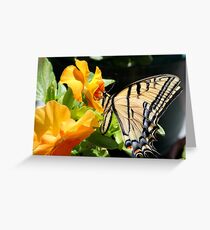 The Monarch reigns Greeting Card