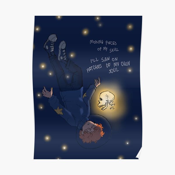 meteor shower cavetown this is home space aesthetic Poster