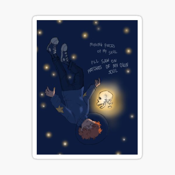 meteor shower cavetown this is home space aesthetic Sticker