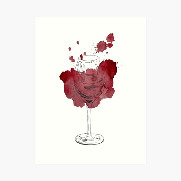 Glass Art Prints Redbubble - free mid blue wine glass roblox