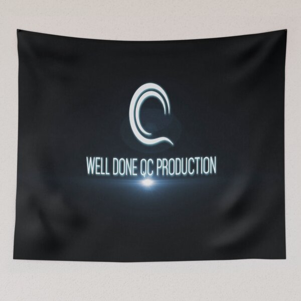 Item preview, WellDone Qc Production Movies Logo - White Line designed and sold by Brazz Official.