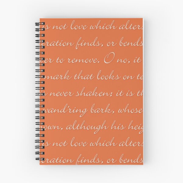 Item preview, LOVE Shakespeare's Sonnet 116 designed and sold by Delinda Graphic Studio.