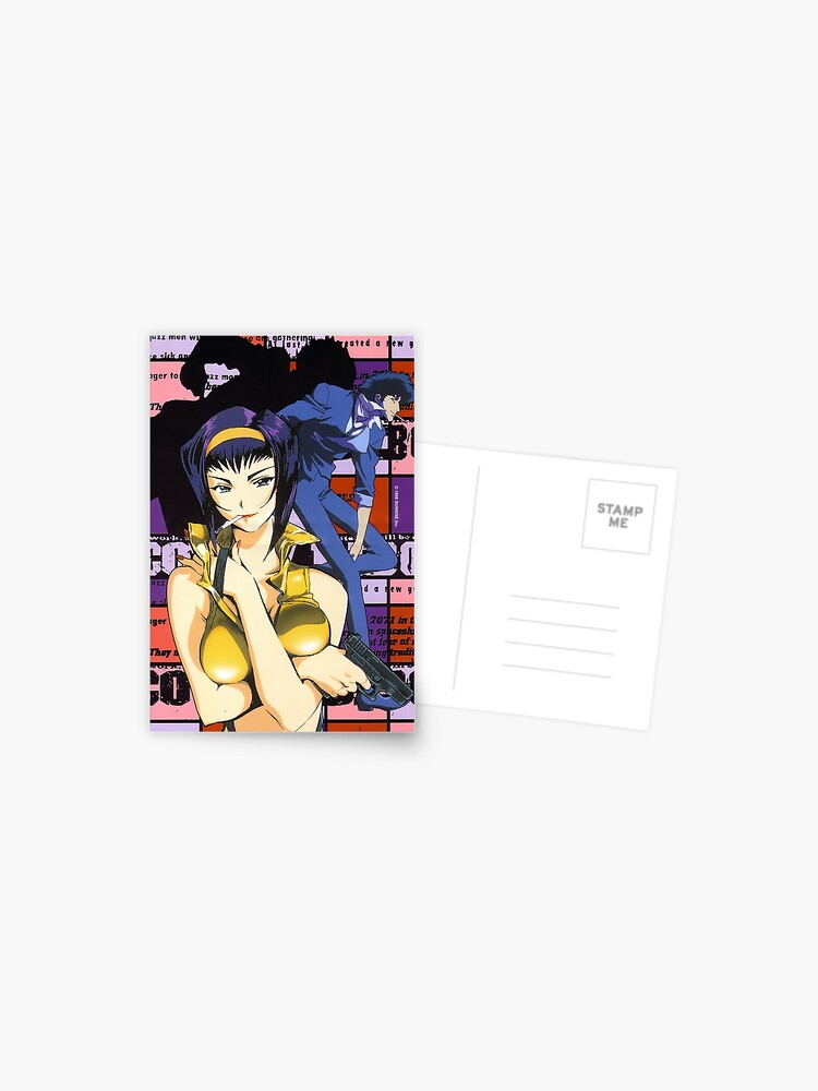 Cowboy Bebop Girl Postcard By Feednseed Redbubble