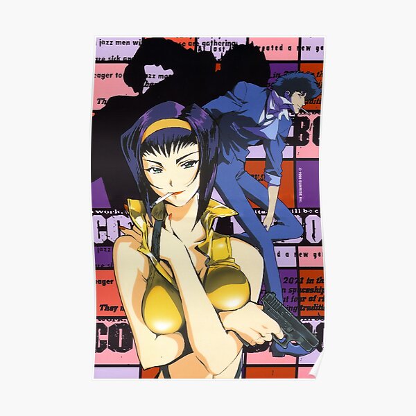 Cowboy Bebop Mädchen Poster