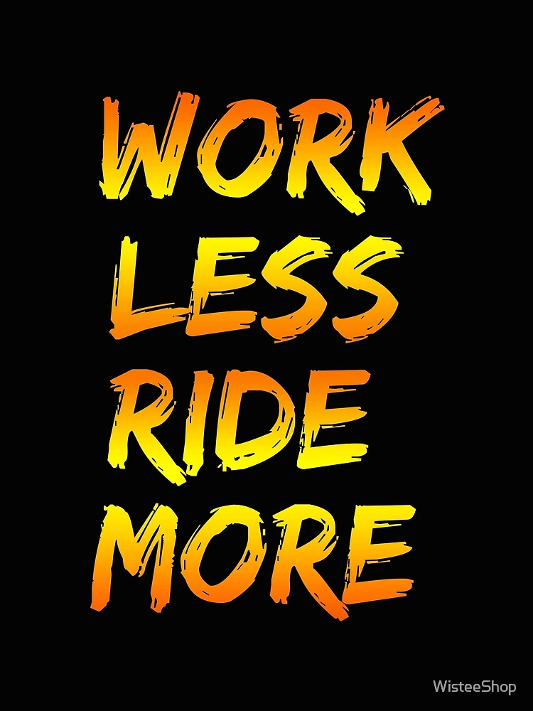 Thumbnail 3 of 3, Scarf, Work Less Ride More designed and sold by WisteeShop.