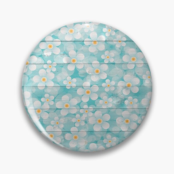 Item preview, Daisy Flowers on Teal Background Happy Daisies Graphic Art Floral Designed Gifts designed and sold by Cute & Sassy Custom Gifting Boutiques.