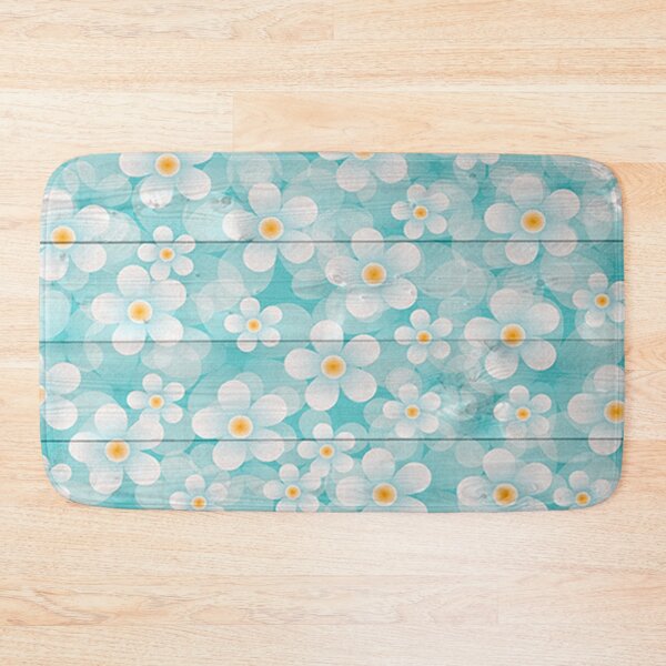 Item preview, Daisy Flowers on Teal Background Happy Daisies Graphic Art Floral Designed Gifts designed and sold by Cute & Sassy Custom Gifting Boutiques.
