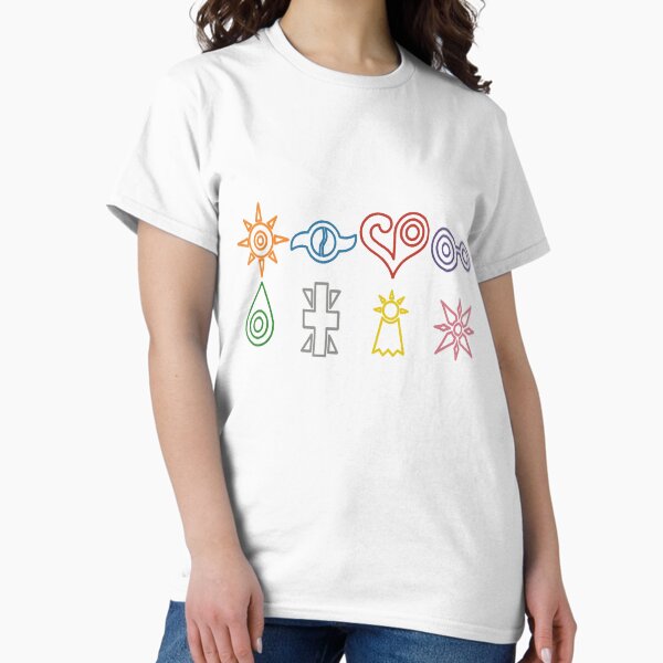 Item preview, Graphic Japanese Adventure Anime Digimon Digital Monsters Crests designed and sold by MargeMarianna2.