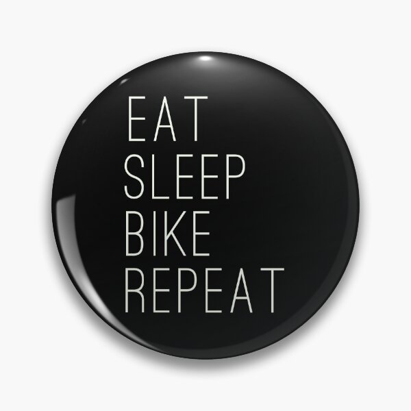 Item preview, Eat Sleep Bike Repeat Funny designed and sold by WisteeShop.