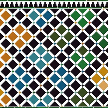 Artwork thumbnail, Alhambra tile wall by may-ray