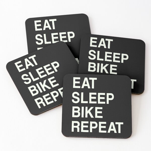 Item preview, Eat Sleep Bike Repeat  designed and sold by WisteeShop.