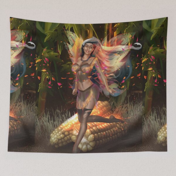Item preview, Corn Fairy Madness designed and sold by ladykraken.