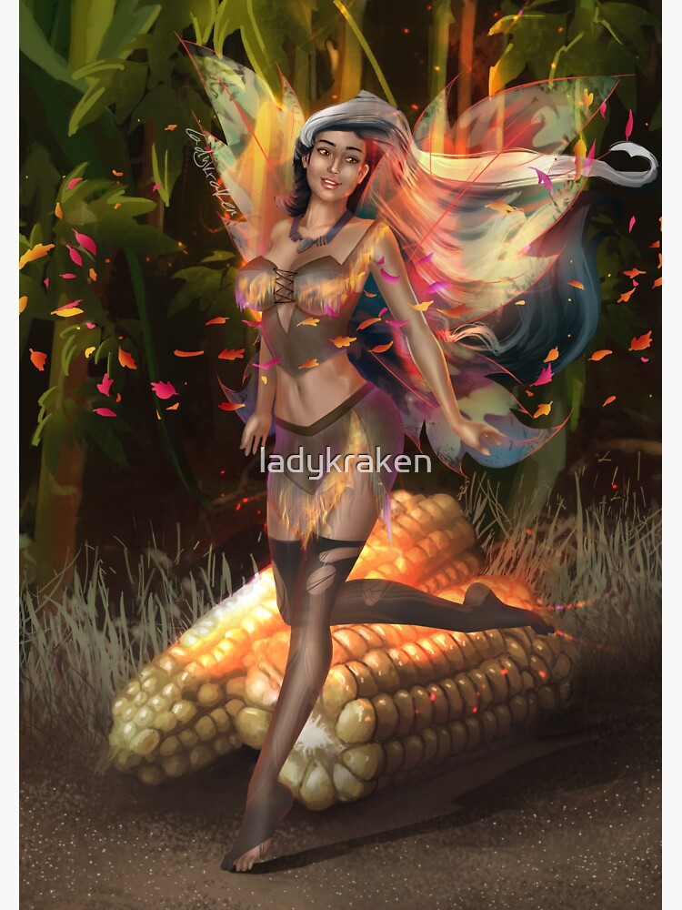 Corn Fairy Madness by ladykraken