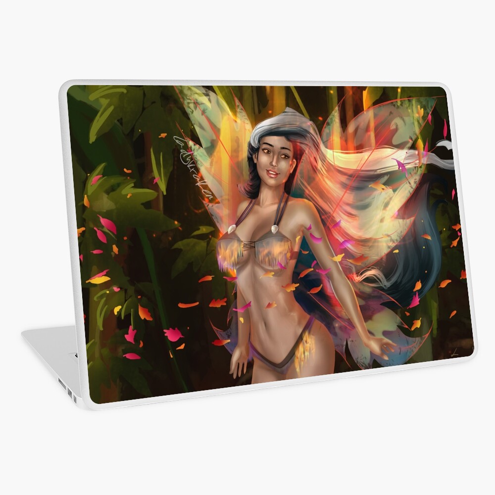 Corn Fairy Madness Bikini Laptop Skin