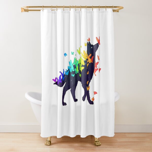 Item preview, Rainbow Pride Galaxy Wolf  designed and sold by OceanicScribble.