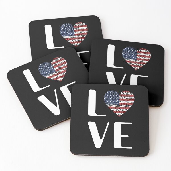 Item preview, I Love U. S. A. designed and sold by Lulaggio.
