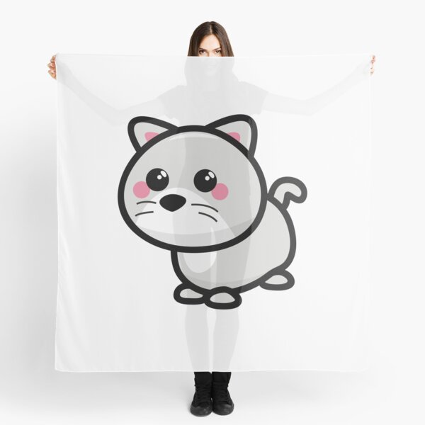 Itowngameplay Roblox Battle Royale Roblox Cat Scarves Redbubble