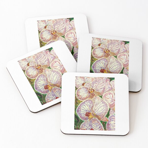 Item preview, Flowers orchids painting beautiful colorfull  free style  designed and sold by danshiloh.