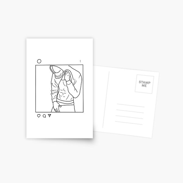 Scally lad loves the attention Postcard