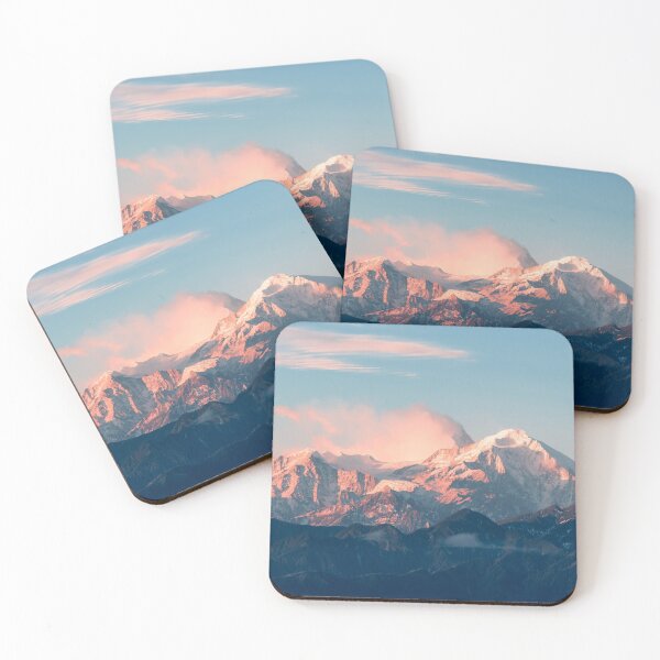 Item preview, Foggy Mountains Art Sunrise designed and sold by TheDayArts.