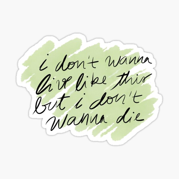 I Don T Wanna Live Like This Vampire Weekend Finger Back Harmony Hall Sticker By Bestcatever Redbubble