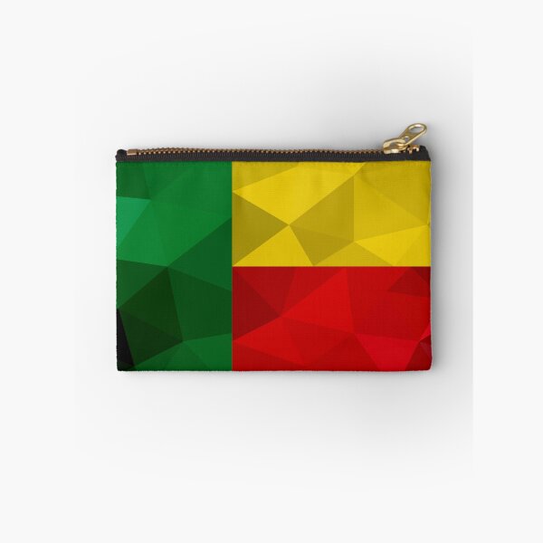 Item preview, Benin Flag Geometric Art – Bold and Vibrant Design designed and sold by OrangePoly.