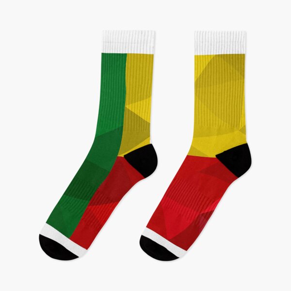 Item preview, Benin Flag Geometric Art – Bold and Vibrant Design designed and sold by OrangePoly.