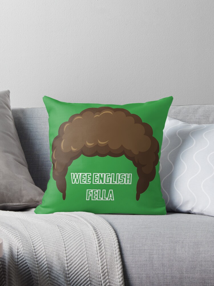 Derry Girls Wee English Fella Throw Pillow By Conoart Redbubble