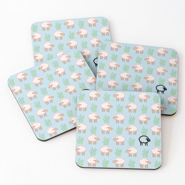 Item preview, THE ODD BLACK SHEEP (LIGHT BLUE) designed and sold by ODD-ONE.
