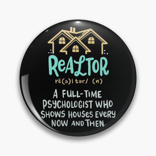 Item preview, Funny Real Estate Realtor Definition Gift Idea designed and sold by Sandra78.