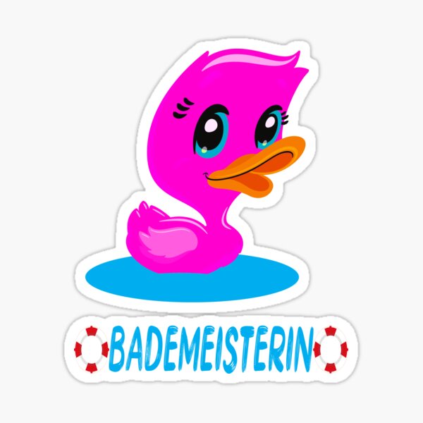 Lifeguard rubber duck Sticker