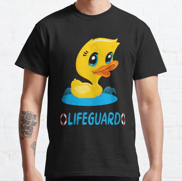 Lifeguard with the rubber duck Classic T-Shirt