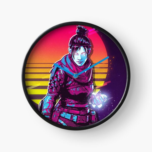 Apex Legends - Wraith 80s Retro Clock