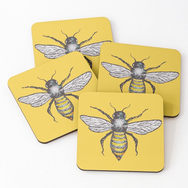 Item preview, bee - lamieldelojo designed and sold by mollyneons.