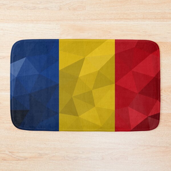 Item preview, Chad Flag Geometric Art – Bold and Modern Design designed and sold by OrangePoly.