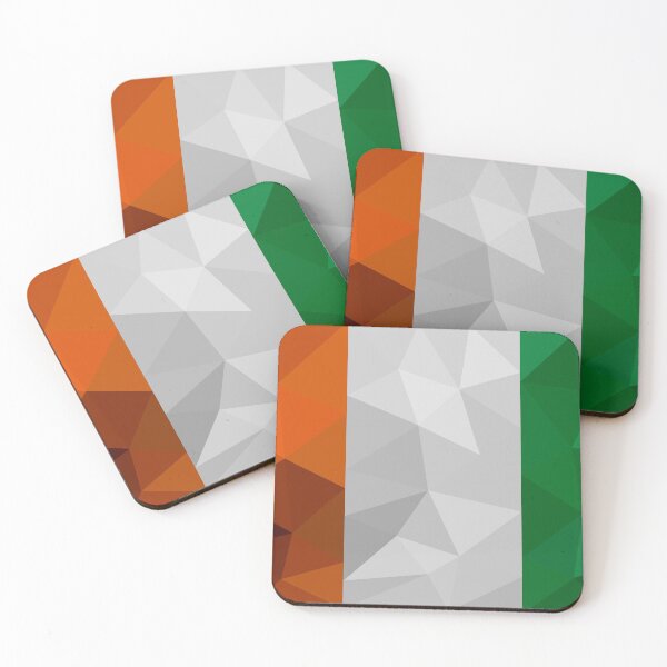 Item preview, Ivory Coast Flag Geometric Art – Bold and Modern Design designed and sold by OrangePoly.
