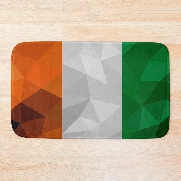 Item preview, Ivory Coast Flag Geometric Art – Bold and Modern Design designed and sold by OrangePoly.