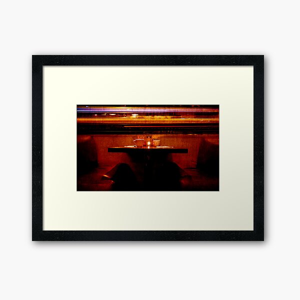 Don't Walk Away Framed Art Print
