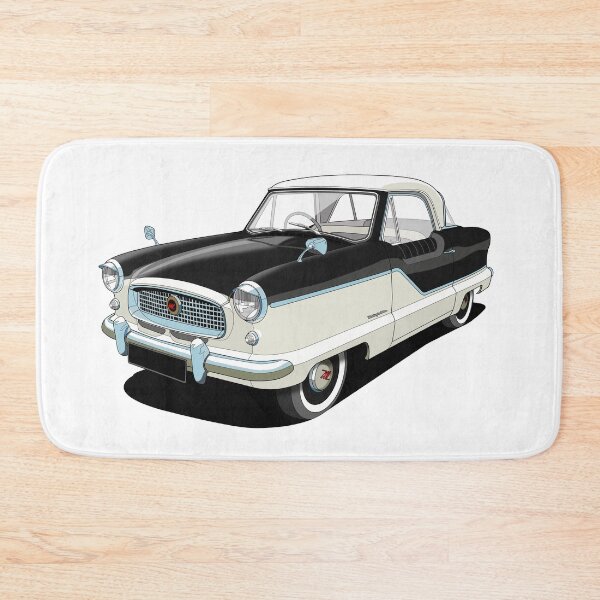 Item preview, Austin Metropolitan in two tone black and white designed and sold by candc-retro.