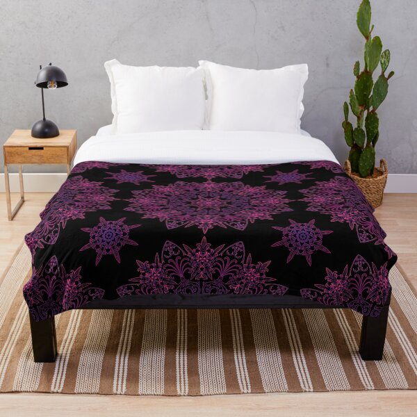 Item preview, Ornate Mandala Pink and Purple and Purple designed and sold by SirCrim.