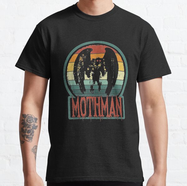 Mothman Point Pleasant Retro Vintage Cryptid Classic T-Shirt