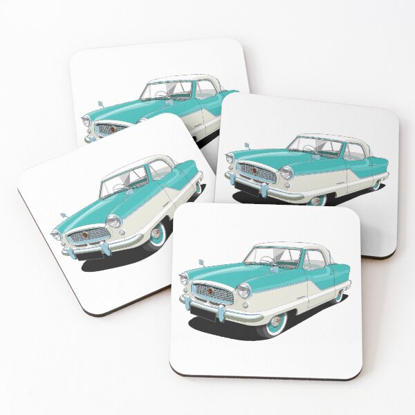 Item preview, Austin Metropolitan in two tone turquoise and white designed and sold by candc-retro.