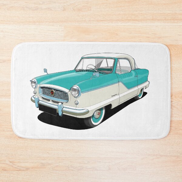 Item preview, Austin Metropolitan in two tone turquoise and white designed and sold by candc-retro.
