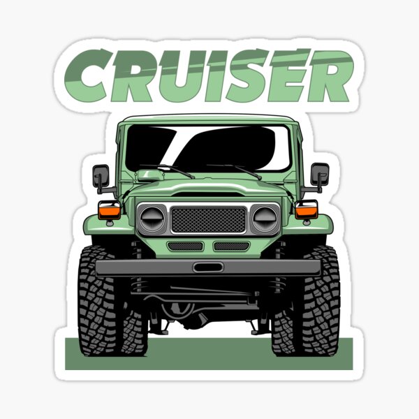 FJ 40 Land Cruiser Sticker