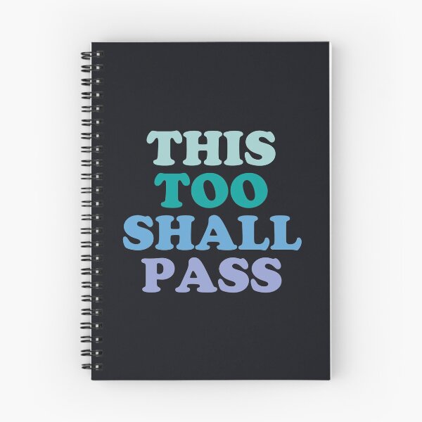 Item preview, This Too Shall Pass - Motivational Quote designed and sold by SalahBlt.