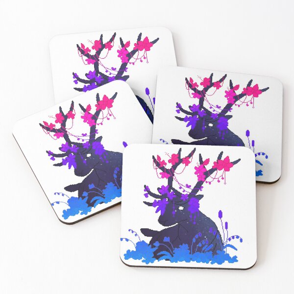 Item preview, Bisexual Pride Galaxy Deer designed and sold by OceanicScribble.